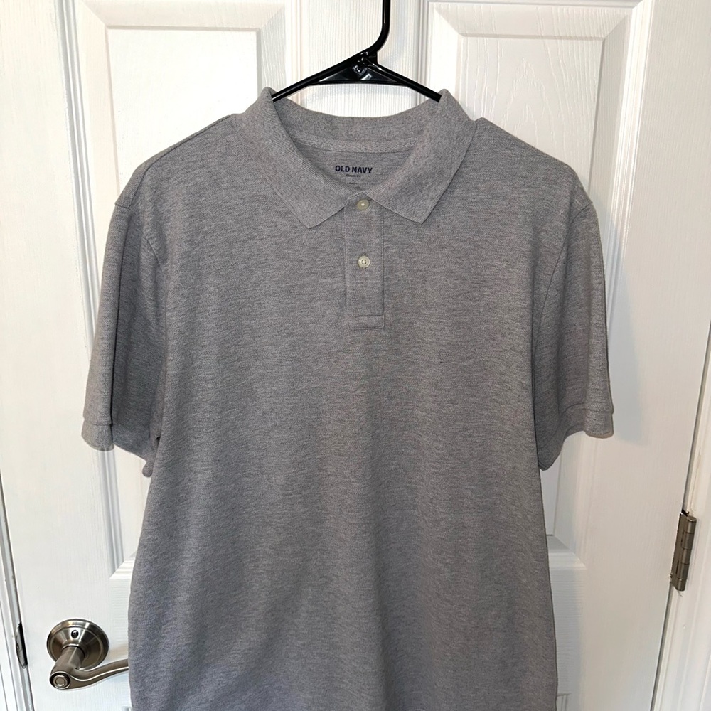 Old Navy Men's Classic Gray Polo